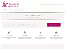 Tablet Screenshot of icstamparija.com